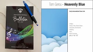 Heavenly Blue by Tom Gerou Primary 4 NFMC 20242028 [upl. by Frolick]