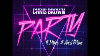 Chris Brown  Party feat Usher amp Gucci Mane  Lyrics [upl. by Ivy]