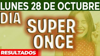 Resultado del SUPER ONCE Sorteo 1 Sorteo 2 y Sorteo 3 del Lunes 28 de Octubre del 2024 [upl. by Alyek130]