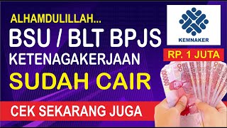 BLT BPJS KETENAGAKERJAAN CAIR 2021 [upl. by Lacagnia]