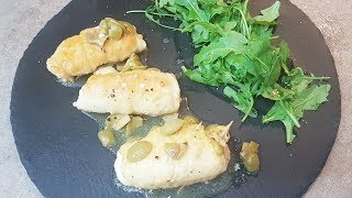 INVOLTINI DI POLLO CON OLIVE IN 1 MINUTO  ricette veloci  FoodVlogger  FoodVlogger [upl. by Idel849]