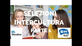 SELEZIONI INTERCULTURA pt 1 [upl. by Anaerb340]