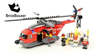 LEGO CITY 60010 Fire Helicopter  Speed Build for Collecrors  Subtheme Fire Collection 3353 [upl. by Aicilra]