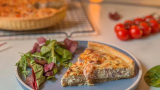 Quiche crevette et fromage 😋 كيش بالكروفات و الجبن [upl. by Pufahl]