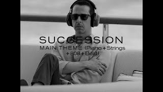 Succession Main Theme EXTENDED Version  Piano  Strings  808  Beat [upl. by Eoin280]