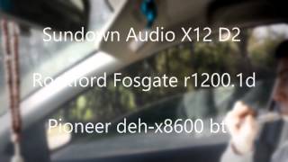 sundown audio x12 d2 [upl. by Cirilo444]