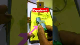 Science project for class 8th students working model Easy science exhibition projects dc motor [upl. by Helbonia]