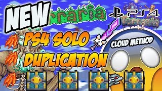 Terraria 13 Ps4 Duplication Glitch Terraria 13 Console Glitches  How to Back Up Your Saves [upl. by Yssirc]