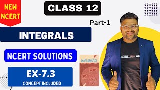 Chapter 7 Integrals  Exercise 73 I NCERT Solutions I New NCERT solution Class 12 I Class 12 Maths [upl. by Knowles]