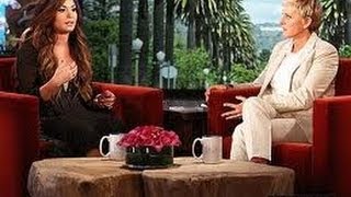 Demi Lovatos 21st Birthday on Ellen Show [upl. by Anayd]