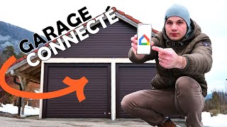 Mon garage connecté 🚗  Comment ouvrir ta porte de garage avec ton téléphone [upl. by Rehtaef]