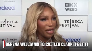 Serena Williams has high praise words of encouragement for Caitlin Clark [upl. by Koblas]