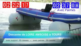 Descente de LOIRE AMBOISE 2018 à Tours 37 [upl. by Ashia]