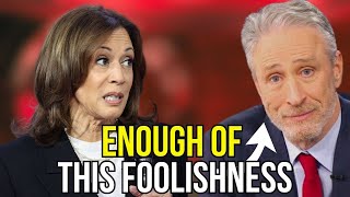 Democrats SHOCKED Jon Stewart TURNS on Kamala Im DONE [upl. by Slade226]