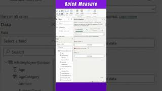 How to create Quick Measure in Power BI  BI Structure [upl. by Eenaffit]