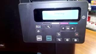 Replacing Toner Cartridges on HP color LaserJet PRO M176n Printer [upl. by Barrus281]