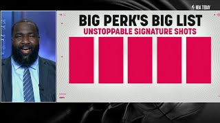 Big Perk’s Big List of unstoppable signature shots  NBA Today [upl. by Donoho]