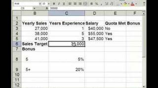 IF Statement and Nested IF Statement in Excel [upl. by Shugart]