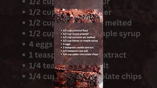 Irresistible Coconut Flour Brownies Recipe [upl. by Luttrell539]