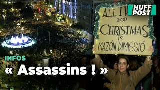 « Ils ont été assassinés »  foule impressionnante à Valence un mois après les inondations [upl. by Goulet738]