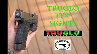 TRUGLO TFX BEST NIGHT SIGHTS ON THE MARKET [upl. by Nessie]