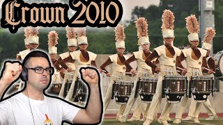 I React to my AgeOut Show  Carolina Crown 2010 Drum Judge Tape  HD Video [upl. by Atiuqahc]