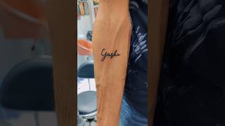 Yashu tattoo [upl. by Annohs28]