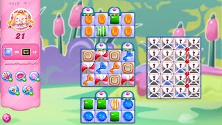 Candy Crush Saga LEVEL 4810 NO BOOSTERS new version🔄✅ [upl. by Yoko]