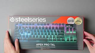 Apex Pro TKL 2023  Unboxing [upl. by Irep]