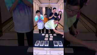 Who Can Turn Over Two Identical Numbers Funnyfamily Partygames [upl. by Burger]