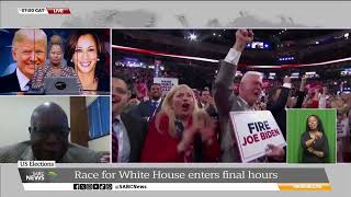 US Elections  Race for White House enters final days [upl. by Weylin469]