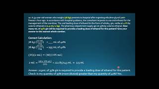 Ep 100 PreReg Practice Question 10 Percentage Calculations Pharmacology [upl. by Garcon435]