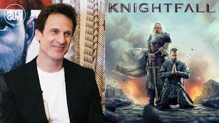 Simon Merrells talks about Knightfall Season 2 [upl. by Elleined]