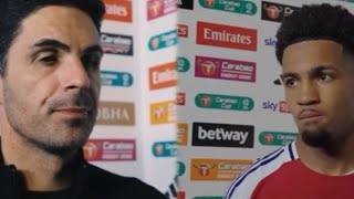 Mikel Arteta amp Ethan Post Match interview Arsenal 51 Bolton [upl. by Cheria]