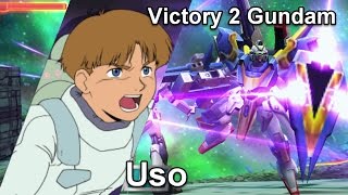 Gundam Vs Gundam NEXT PLUS Victory 2 Gundam  Arcade Mission G [upl. by Nilkcaj]