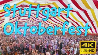 Stuttgart Oktoberfest Cannstatter Volksfest English Guide [upl. by Butta]