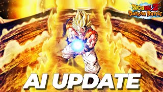 IF THE AI UPDATE THE EZA SOUNDRAKS  GOGETA TEQ LR EZA  DOKKAN BATTLE [upl. by Nuri]