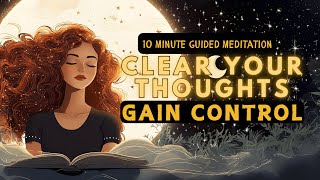 Clear Your Thoughts Gain Control Guided Meditation 10 Minute [upl. by Anwad182]