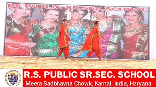 Pinga Dance Performance  RS Public Sr Sec School [upl. by Erasaec]