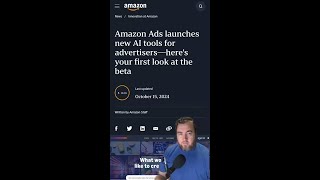 🎨📢 Amazon’s New AI Tools Make Ad Creation Easier [upl. by Suraved]