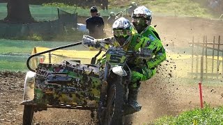 Sidecar Motocross World Championship RoggenburgCH Race 2 [upl. by Asseram]