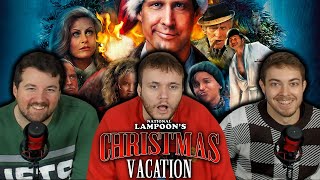 NATIONAL LAMPOONS CHRISTMAS VACATION was SUCH a FUNNY Christmas movie Movie ReactionCommentary [upl. by Ahseiym]