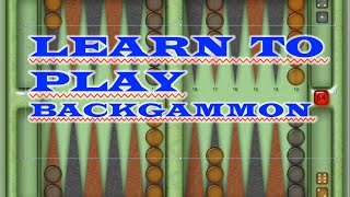 How To Play BACKGAMMON Super Easy LESSON pt 2 [upl. by Matthus144]