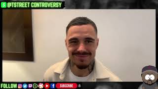 George Kambosos Post Loma Face Off Reaction  Locked In amp Only Focused On Vasyl Lomachenko [upl. by Ditter]