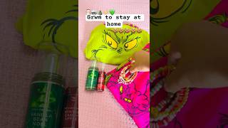 Grinch💚🎅🏻🩷🪩🎄⚡️ grwm grinchmas christmas preppy fyp bubble bathandbodyworks 🍪 [upl. by Niabi]