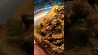 Mushroom Bruschetta 🍄 recipe 😋 [upl. by Voss551]