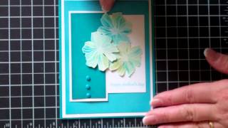 Stampin Up Fifth Avenue Floral Stamp Set [upl. by Hamlani337]