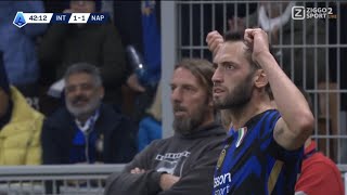 Hakan Çalhanoğlu Goal Inter Milan Vs Napoli 11 All Goals Analysis amp Extended Highlights [upl. by Hartnett877]