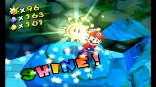 Super Mario Sunshine Playthrough Part 10 EXTRA 1  100Coin Shine Sprites [upl. by Ploss]