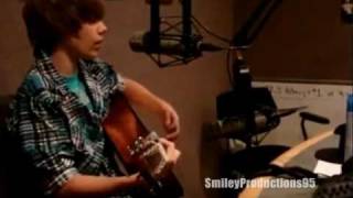 Justin Bieber One Time  Live acoustic version [upl. by Preiser]